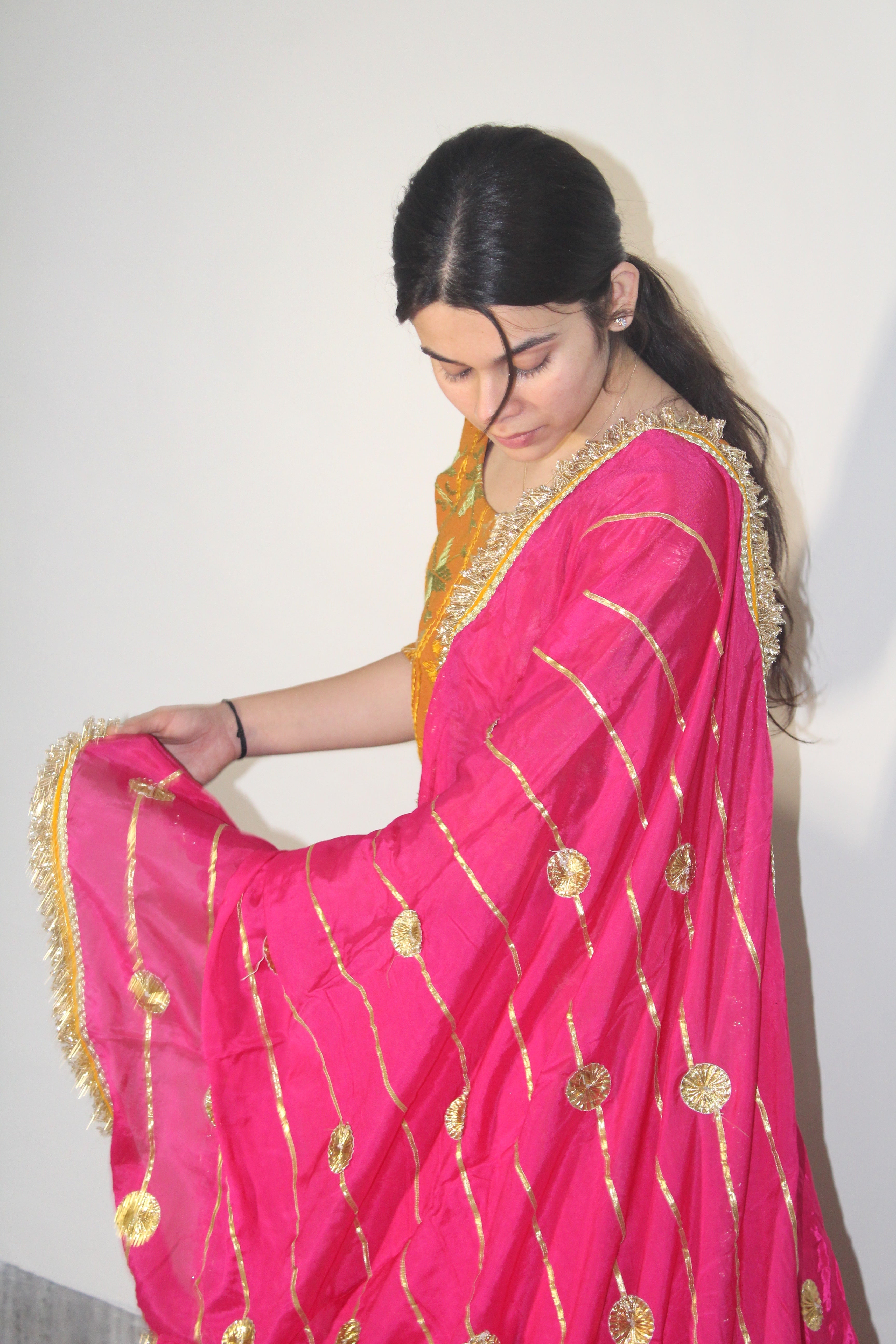Ghagra Phulkari suit