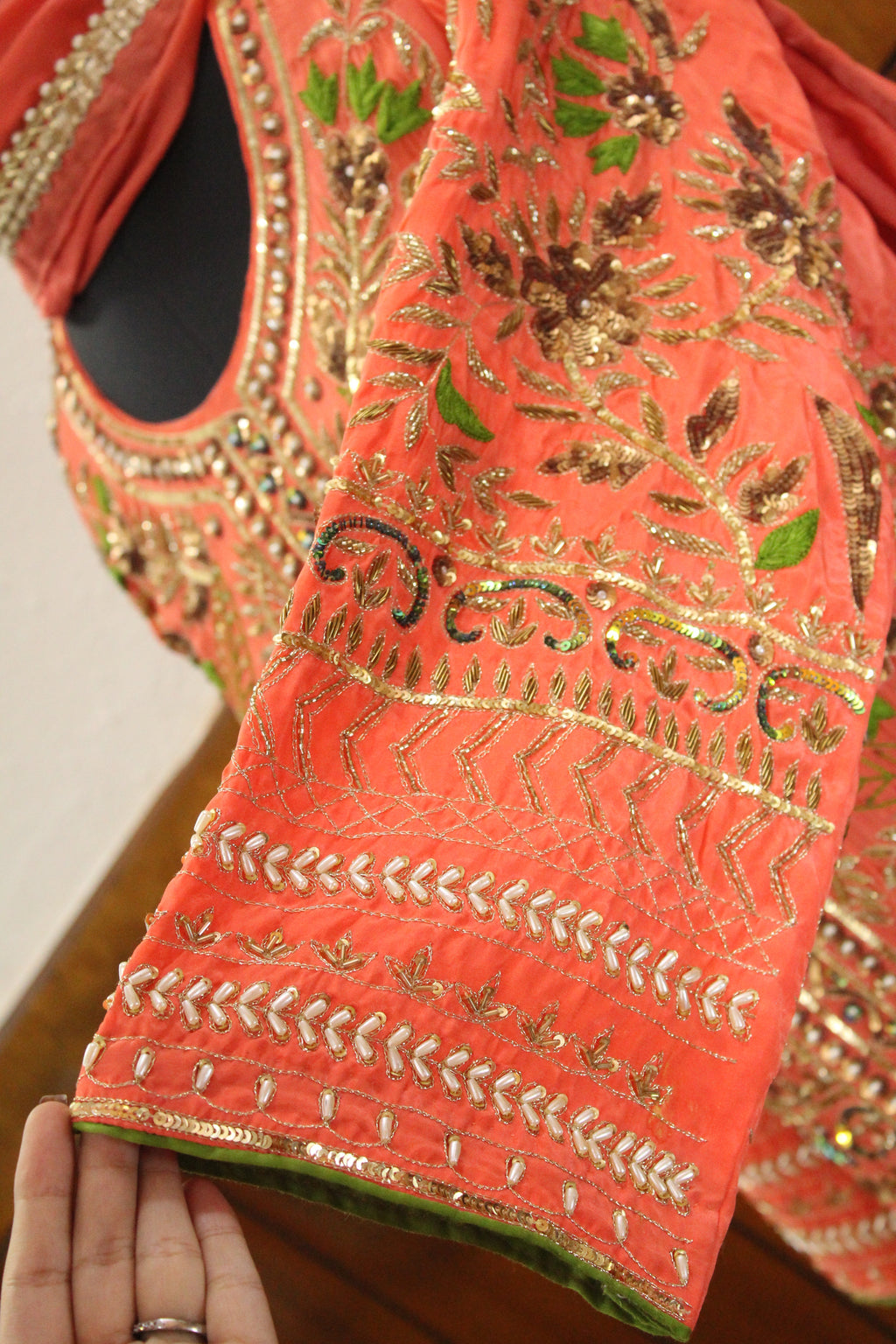 Coral Phulkari