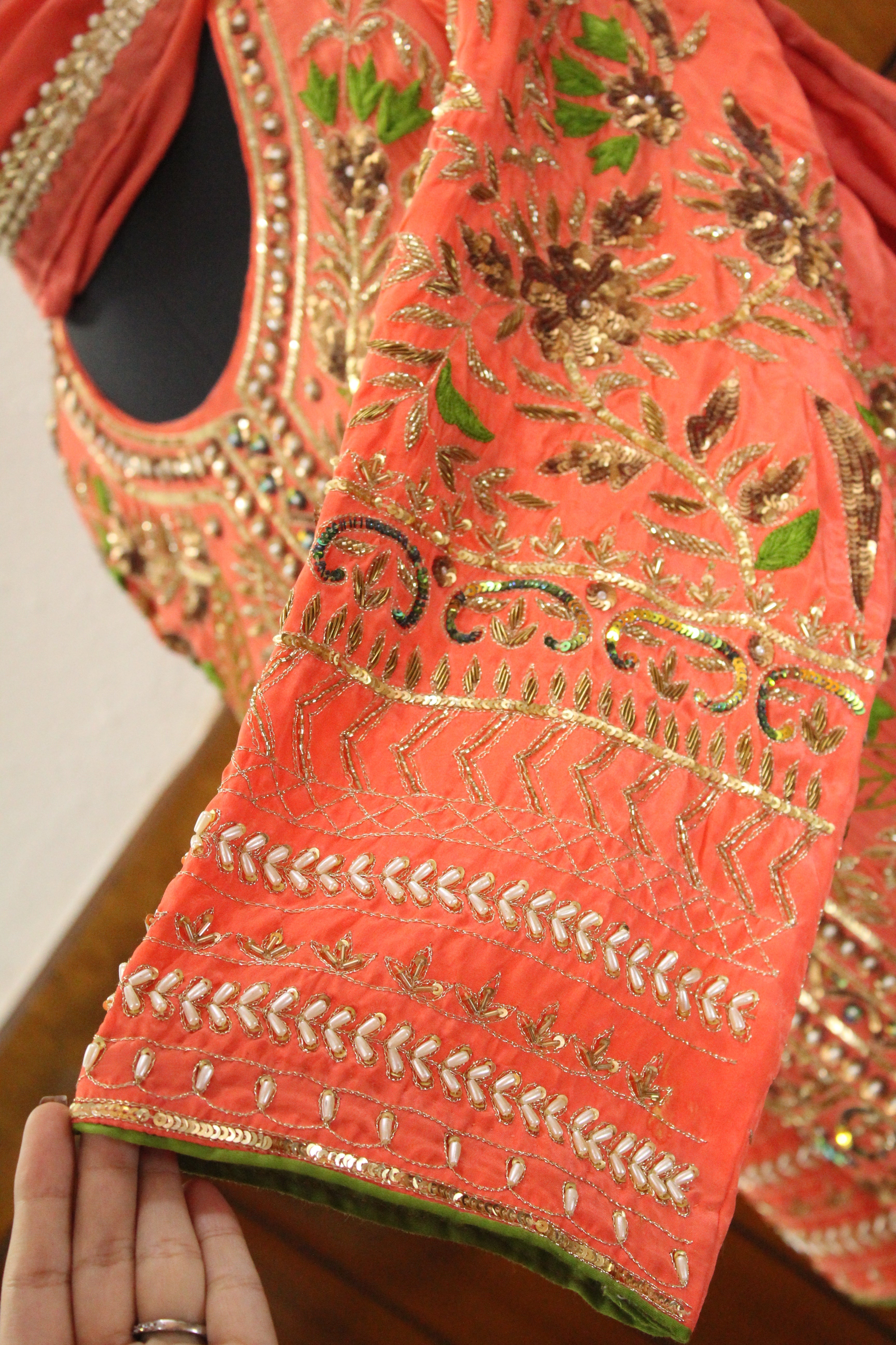 Coral Phulkari