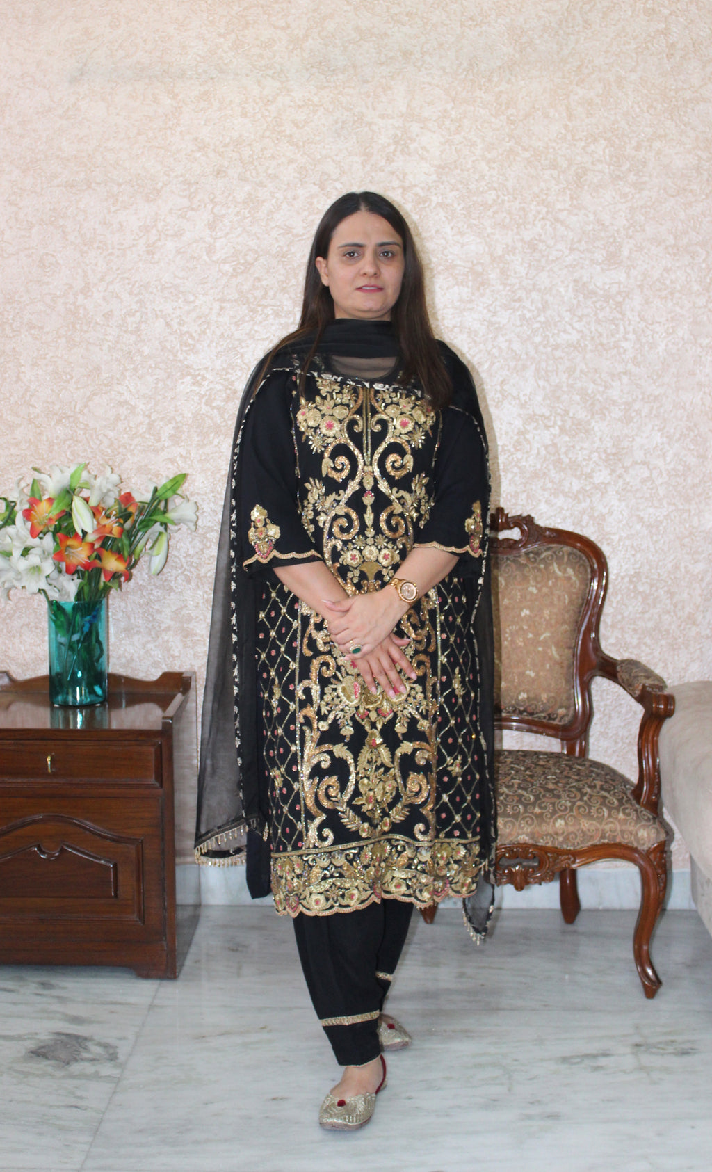 Midnight Gold Goddess