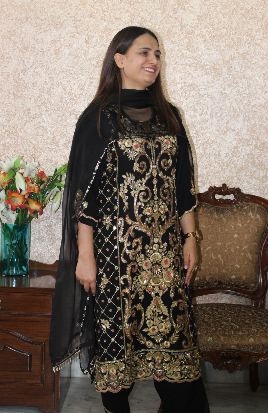 Midnight Gold Goddess